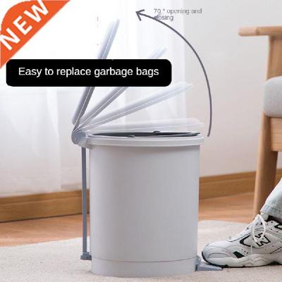 Kitchen Trash Can Garbage Tin for Bathroom Separate Trash