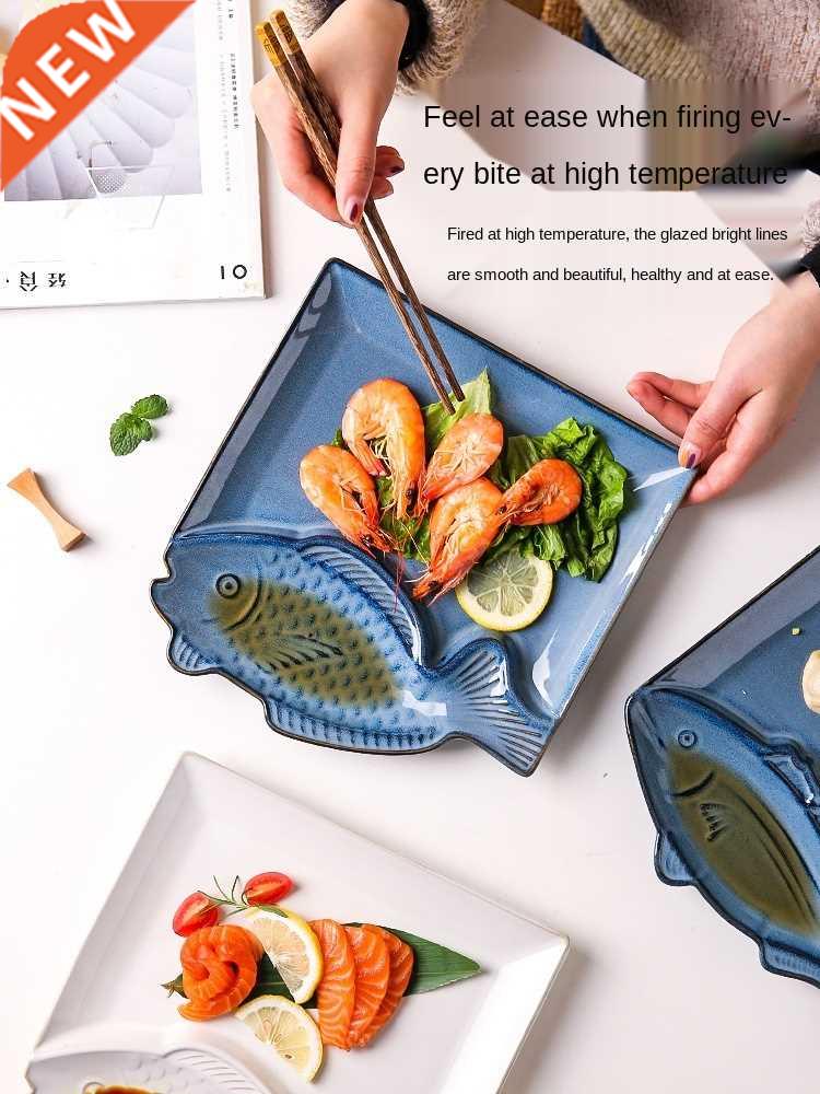 Divided Fat Reduction Plate for One Person Home Breakfast