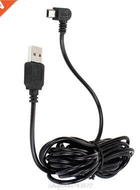 .5M USB Type-A to Mini 5Pin Right Angle Charging Cable for