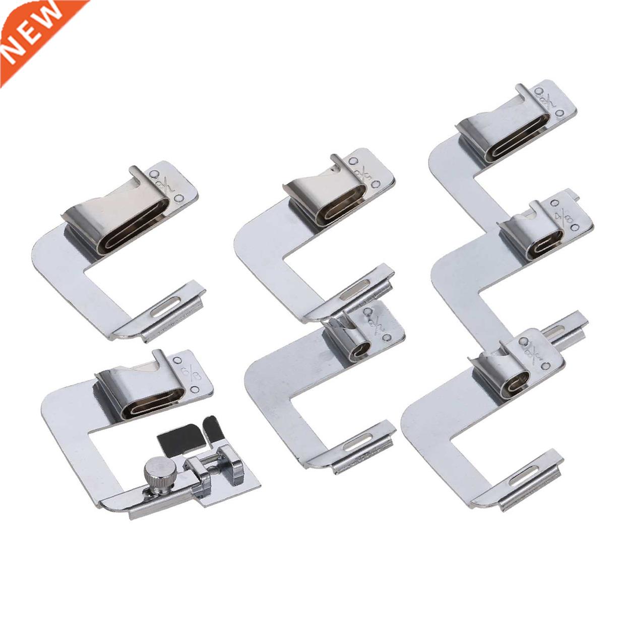 7pcs Rolled Hem Feet 6-25mm Domestic Sewing Machine Rolled H