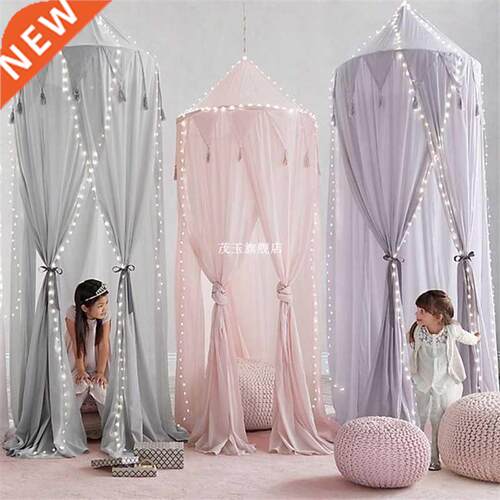 Kid Baby Bed Canopy Bedcover Mosquito Net Curtain Bedding Ro