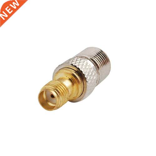 50Pcs RF Adapter F TV Female Jack To SMA female Gold Plating