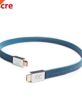 Copper Colour HDMI Cable Audio Wire HiFi 99.9997% Silver Pla