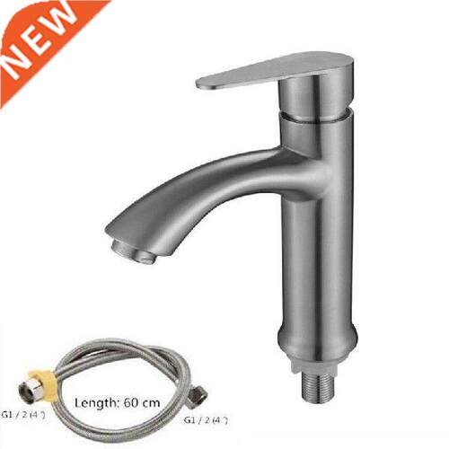 G1/2 304 Stainless Steel Balcony Basin Faucet Bathroom