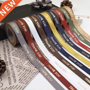 Wide Gold Foil Rhombus Print Hair Ornaments Bowknot Making