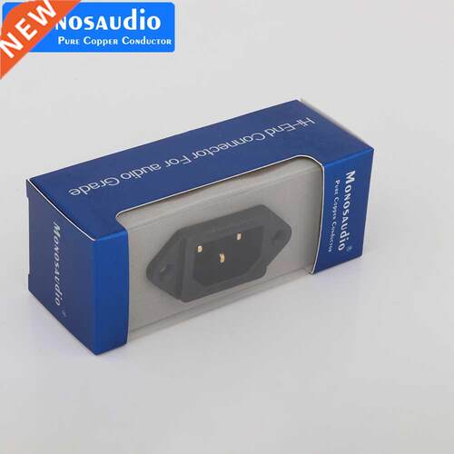 Monosaudio IB70(G) Pure Red Copper Power Inlet , Pure Copper