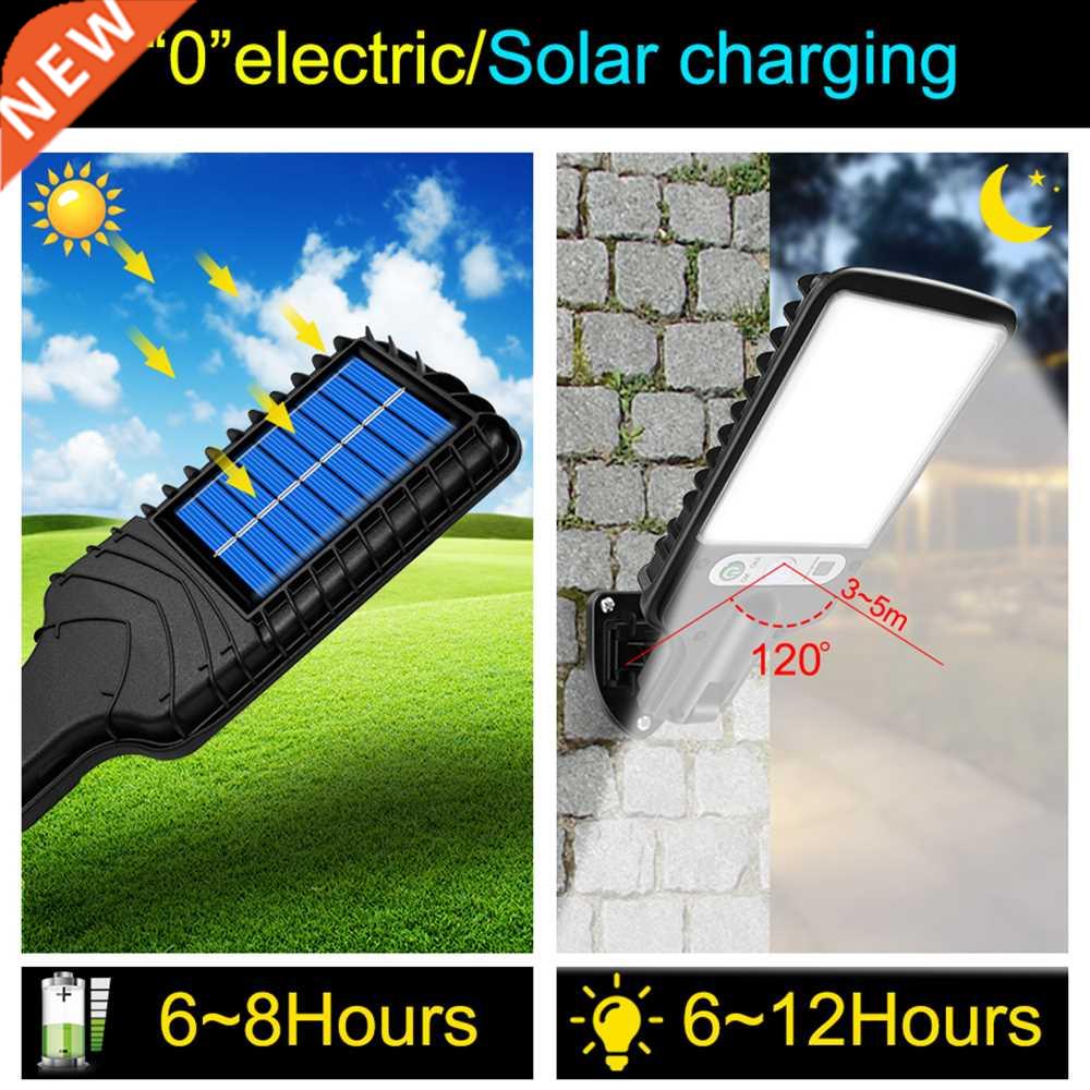 Outdoors Solar Powered Wall Remote Control Street Light Sola