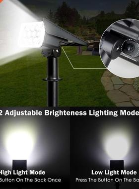 TSUN 2PACK Solar Lght Outdoor 3000K/6000k/RGB/GREEN Solar G