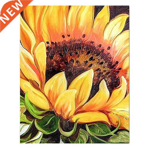 Paint By Numbers For Adults,Sunflowers Paint By Numbers For