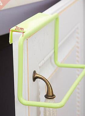 1/2Pcs Plastic Hanging Holder Multifunction Towel Rack Cupbo