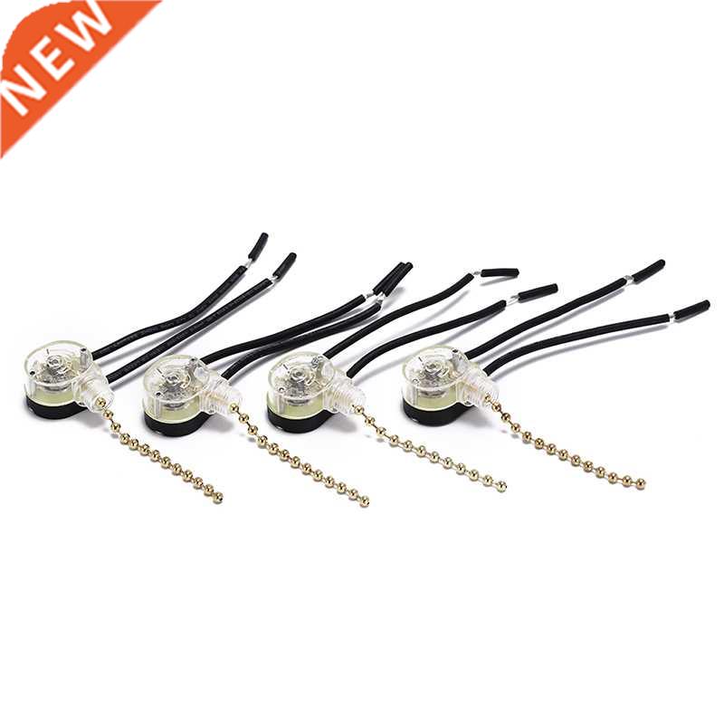 4pcs 125/250V Wall Light Pull Switch Home Ceiling Fan Lamp