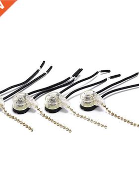 4pcs 125/250V Wall Light Pull Switch Home Ceiling Fan Lamp