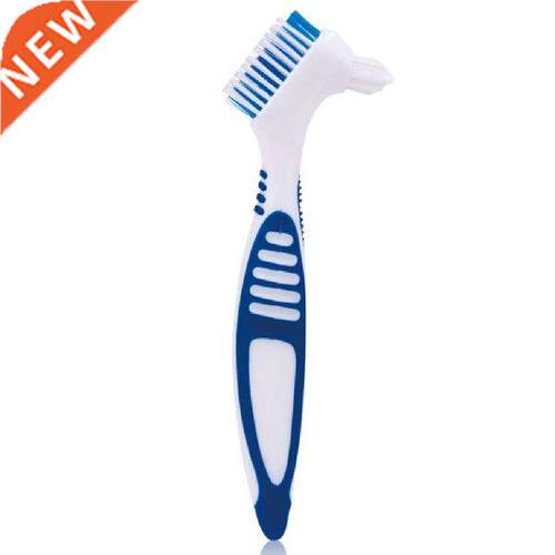 Denture Cleaning Toothbrush Double Brush Head