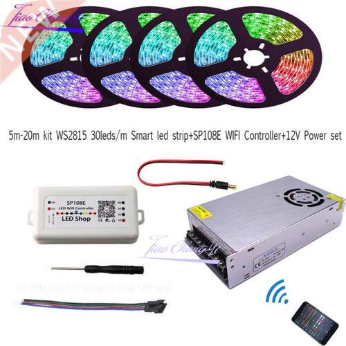 5m-20m kit WS2815 0leds/m RGB Dream Full Color Smart Addres