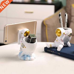 Multipurpose Astronaut Pen Holder Creative Phone Holder Pain