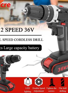 Cordless Drill Electric Screwdriver Mini Wireless Power Driv