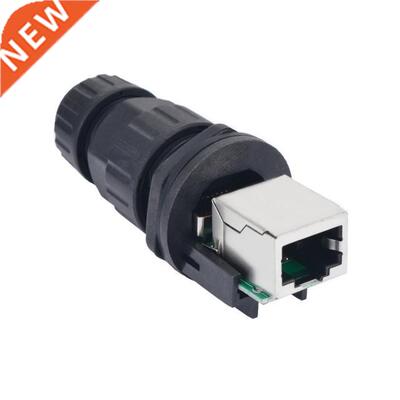 Nylon RJ45 Interface Connector Pluggable Transposon IP68 Net