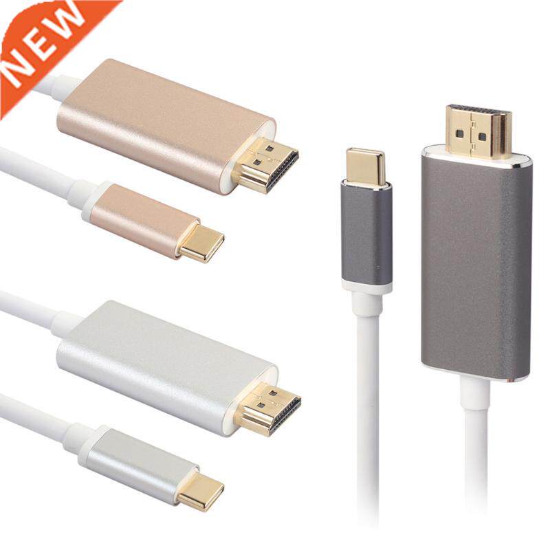 6Ft 1.8M 4K USB 3.1 Type-C Male to HDMI Cable for Macbook/Ch