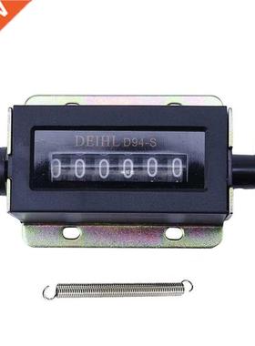 0-999999 6 Digit D94-S Resettable Mechanical Pulling Count C