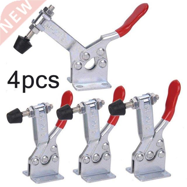 4pcs GH-201B Horizontal Toggle Clamp Vertical Toggle Clamp H
