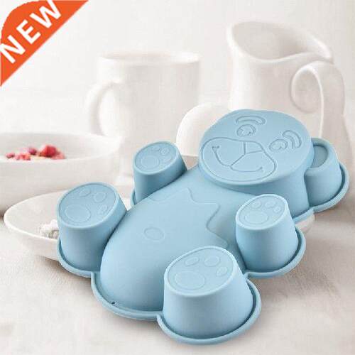 3D Ber Shped Silicone Cke Molds Cke Decorting Tools