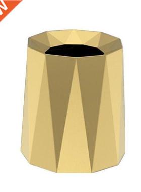 Waste Bin Bins Aesthetic s Kitchen Gold Large Capacity Zero