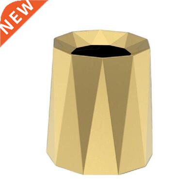 Waste Bin Bins Aesthetic s Kitchen Gold Large Capacity Zero