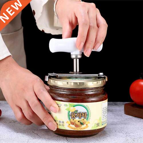 Adjustable Jar Opener Stainless Steel Lids Off Jar Bottle