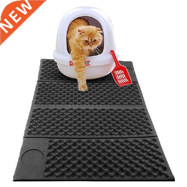 Foldable Cat Litter Mats EVA Folding Moisture-Proof Pet