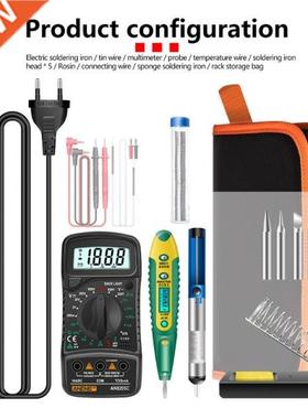 16 Pcs SL102 Soldering Iron 60 W Adjustale Temperature Ligh