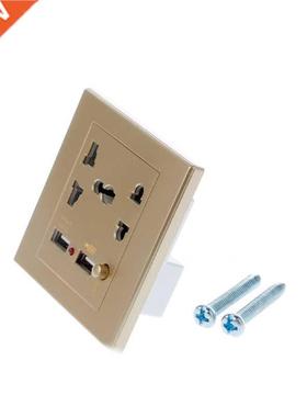 USB LED Charger Station Socket Adapter Power Outlet On/Off S