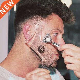 Beard Shave Brush Moustache Shaping Template Shower Salon