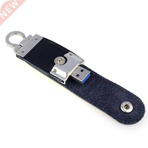 USB.0 Business Leather Flash Drive Memory Stick U-Disk (64G