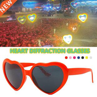 Heart Effect Diffraction Glasses Special Effect EDM