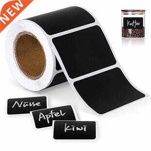 120Pcs Blackboard Stickers Label Reusable  Writable Stick