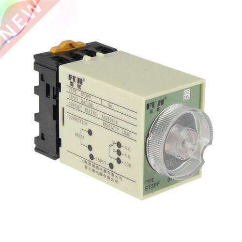 STPF ST Time relay DC12V DC24V AC110V AC220V Power Off Del
