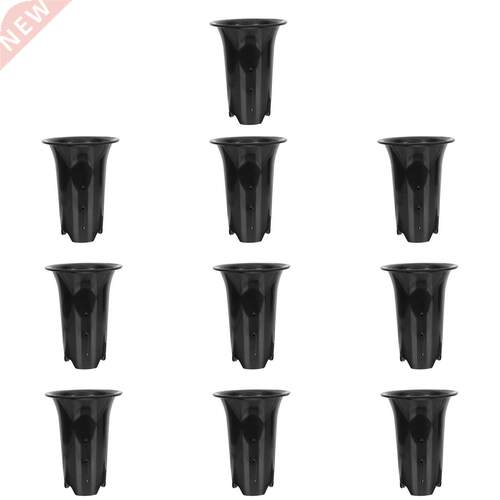10pcs Plant Nursery Pots Root-control Flower Planters