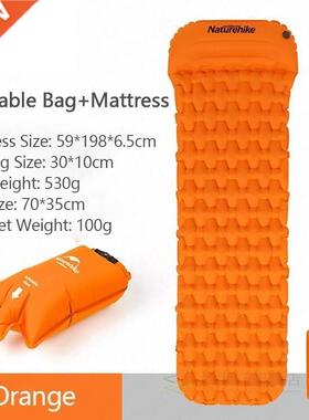 Sleeping Pad Single Person Nylon TPU Inflatable Mattress Cam