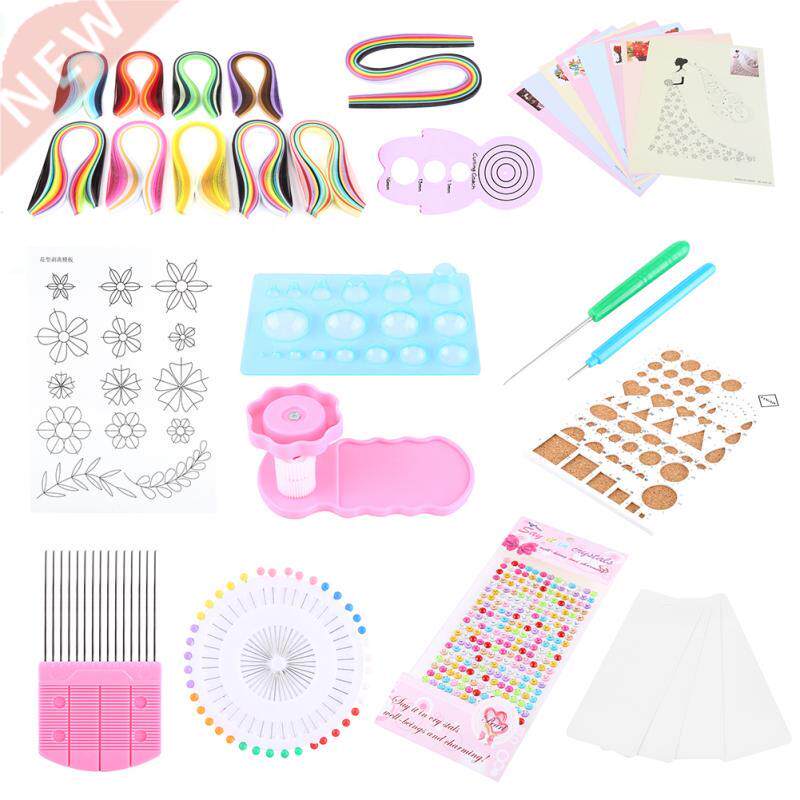 DIY Paper Creation Quilling Tools Set Crimper Template Slott