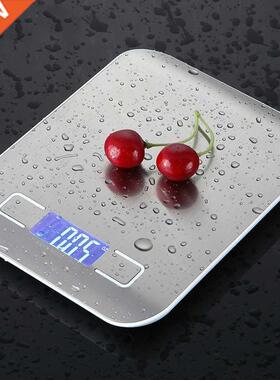 5kg 10kg Electronic Kitchen Scale Digital Food Scale Stainle