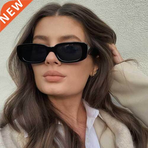2022 Square Sunglasses Women Luxury Brand Travel Small Recta