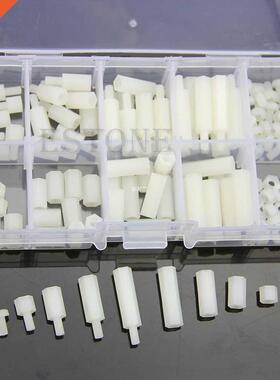 M3 Nylon Hex Spacers Screw Nut Assortment Kit Stand off Plas