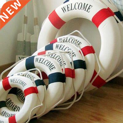 Welcome Aboard Nautical Life Lifebuoy Ring Boat