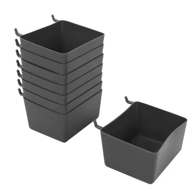 8 Pieces PEGBOARD BIT PEGBOARD Parts Storage Pegboard A