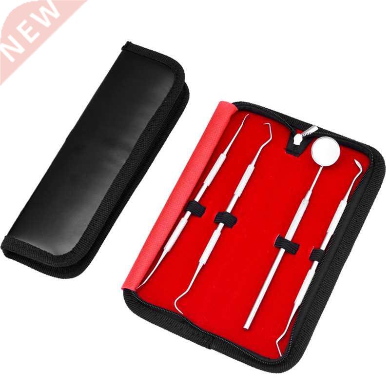 Scraper Dental-Tools-Kit Mouth-Mirror Tartar Teeth Teeth-Whi