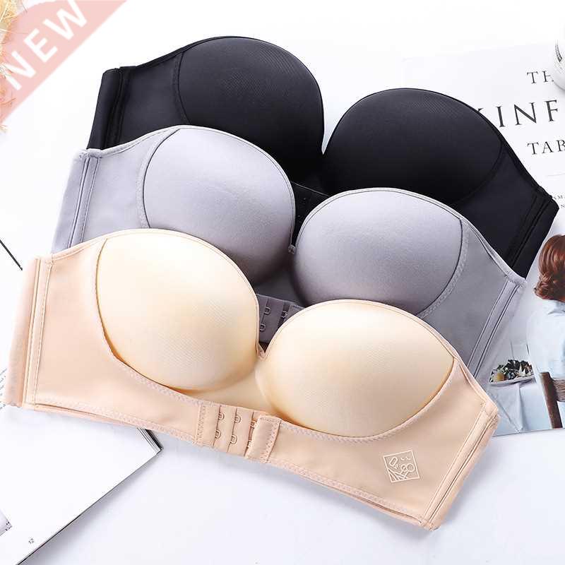 Dreamlikelin Women Strapless Bra Backless Push Up Bralette I