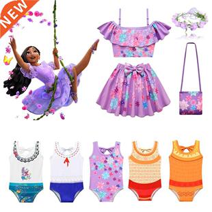 Encanto Swimsuit Baby Girl Children Little Girls Holiday Sum