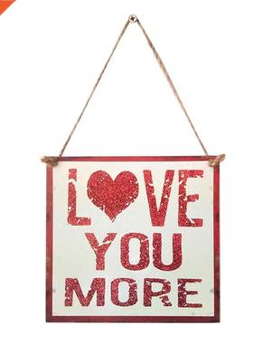 Valentine's Day Hanging Drop Wood Hanging Creative