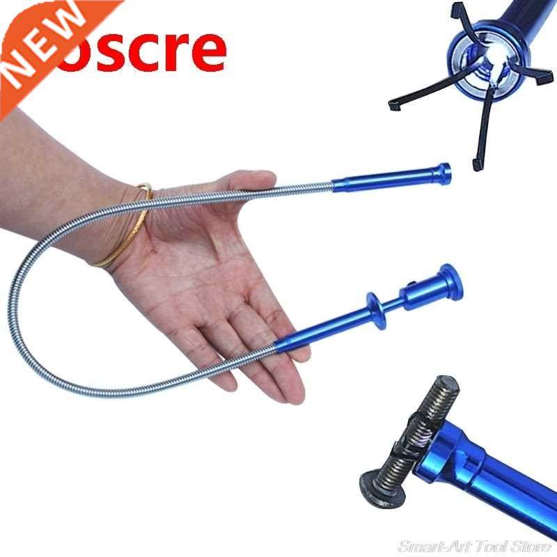 Pick-Up Tool 4 Claw Long Reach Flexible Spring Grip Narrow B