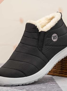 Women Shoes Winter Snow Boots Waterproof Ankel Boots Plush W